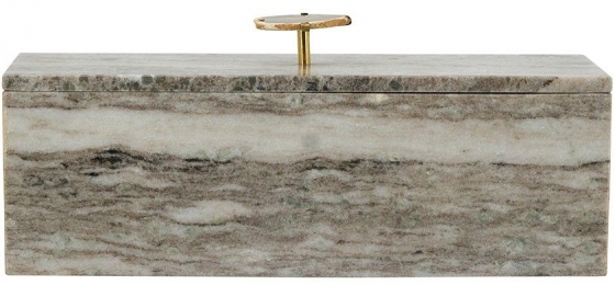 Шкатулка из натурального мрамора Balor 38X13X16 CM 5
