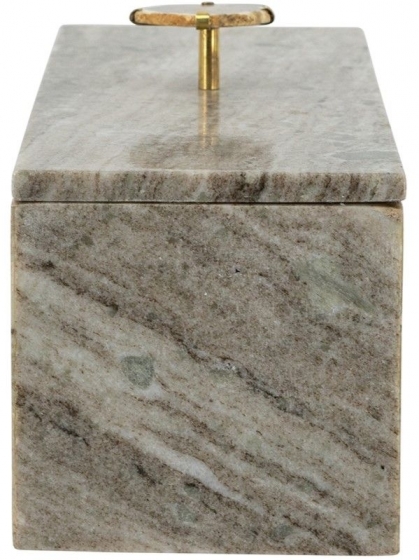 Шкатулка из натурального мрамора Balor 38X13X16 CM 6
