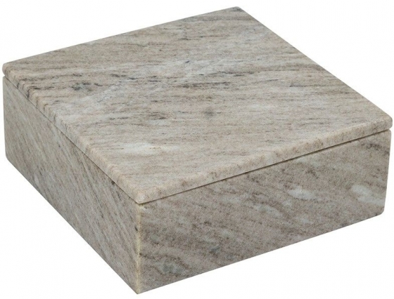 Шкатулка из натурального мрамора Balor 20X20X8 CM 1