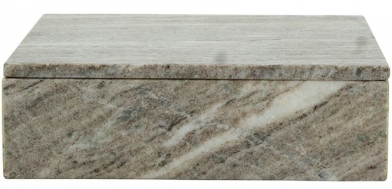 Шкатулка из натурального мрамора Balor 25X25X8 CM 5