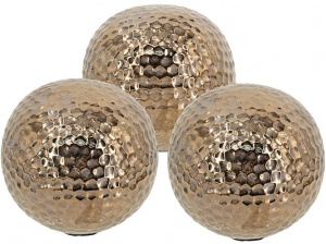 Декор из трёх предметов настольный Osita 10X10X9 CM