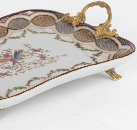 Блюдо декоративное Oden 39X22X6 CM 2