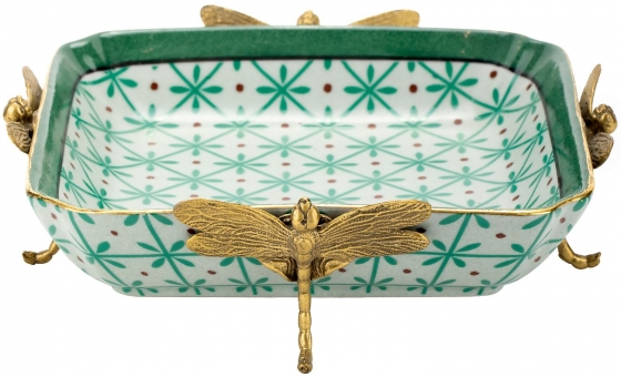 Блюдо декоративное Nanna 17X17X6 CM 2