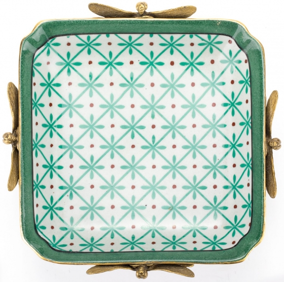 Блюдо декоративное Nanna 17X17X6 CM 3