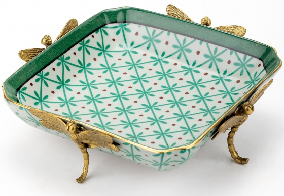 Блюдо декоративное Nanna 17X17X6 CM 1