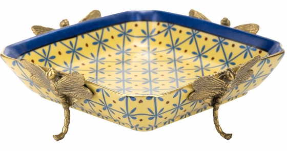 Блюдо декоративное Nanna 17X17X6 CM 1