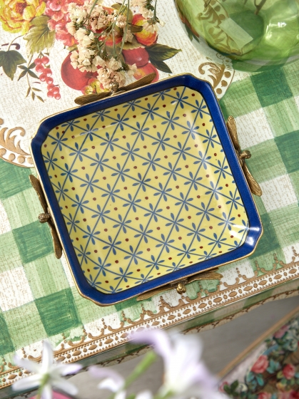 Блюдо декоративное Nanna 17X17X6 CM 5