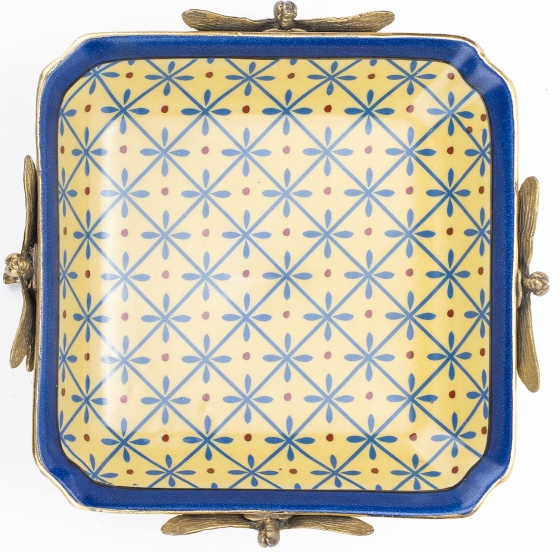 Блюдо декоративное Nanna 17X17X6 CM 3