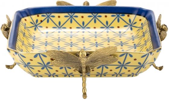 Блюдо декоративное Nanna 17X17X6 CM 2