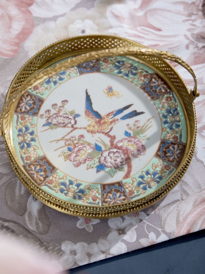 Декоративный поднос Gizela 20X20X18 CM 4