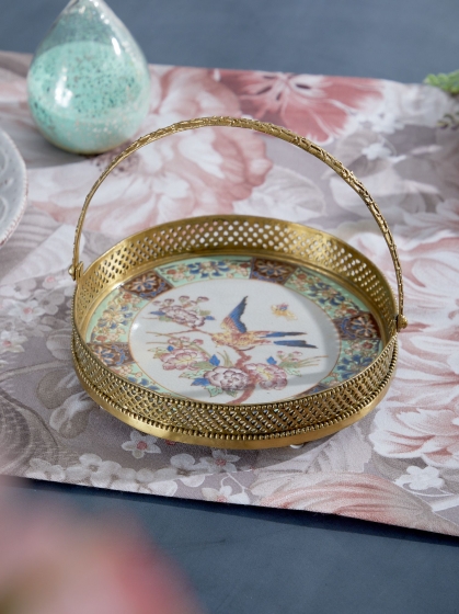 Декоративный поднос Gizela 20X20X18 CM 3