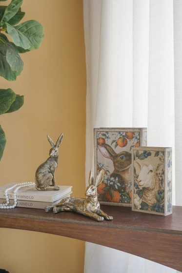 Набор из двух шкатулок в виде книг Bebinn 18X7X27 / 13X5X22 CM 13