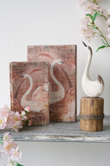 Набор из двух шкатулок в виде книг Belenos 18X7X27 / 13X5X22 CM 9