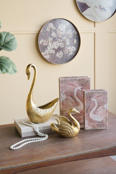 Набор из двух шкатулок в виде книг Belenos 18X7X27 / 13X5X22 CM 3