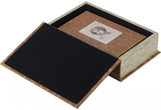 Набор из двух шкатулок в виде книг Beli 18X7X27 / 13X5X22 CM 6