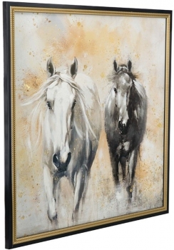 Картина Horses 100X100 CM