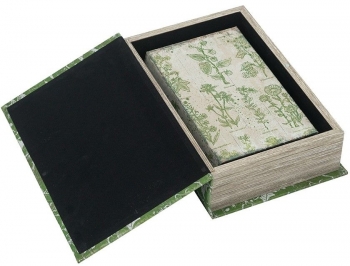 Набор из двух шкатулок в виде книг Modron 18X7X27 / 13X5X21 CM