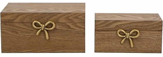 Комплект из двух шкатулок Blathine 20X15X10 / 16X9X8 CM 1