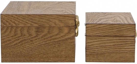 Комплект из двух шкатулок Blathine 20X15X10 / 16X9X8 CM 8