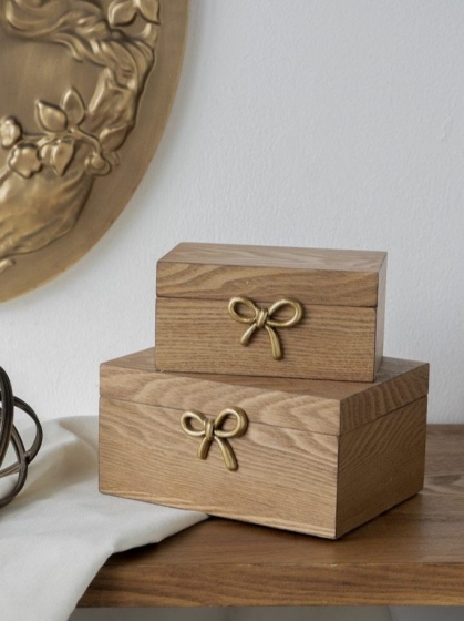 Комплект из двух шкатулок Blathine 20X15X10 / 16X9X8 CM 4