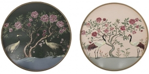 Комплект из двух декоративных подносов Margita 47X47X2 / 39X39X2 CM