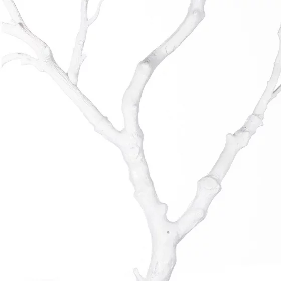 Искусственная веточка белая 44X13X100 CM 2
