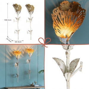Светильники настенные, набор 2 предмета 30х24х109см