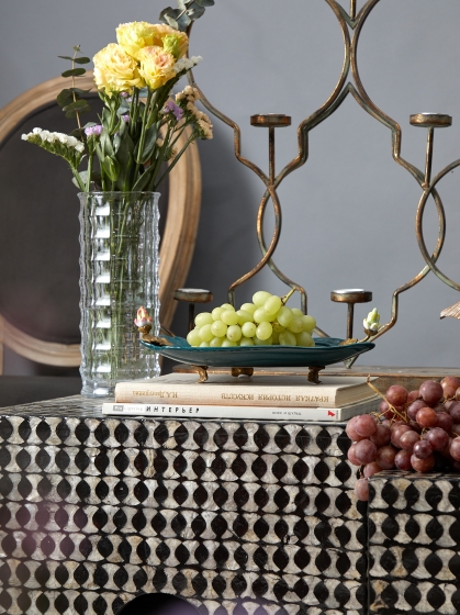 Блюдо декоративное Sindri 31X25X9 CM 5