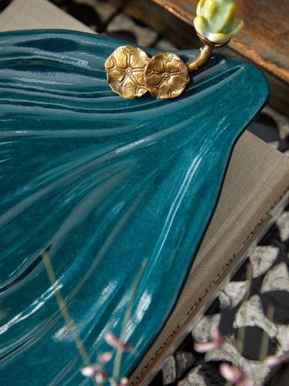 Блюдо декоративное Sindri 31X25X9 CM 4