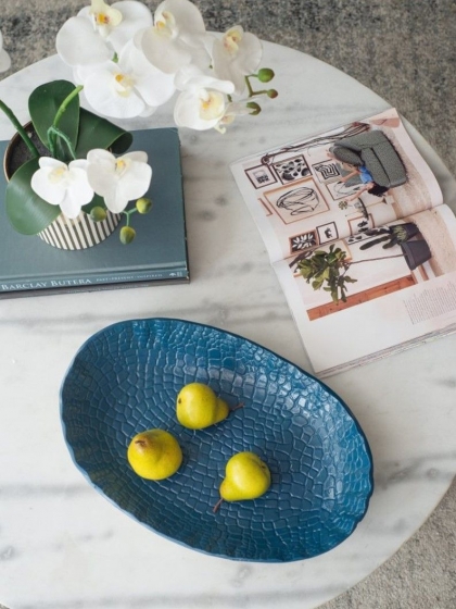 Блюдо декоративное Gercy  43X28X7 CM 3