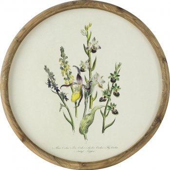 Комплект из четырёх панно Flora Ø50 CM