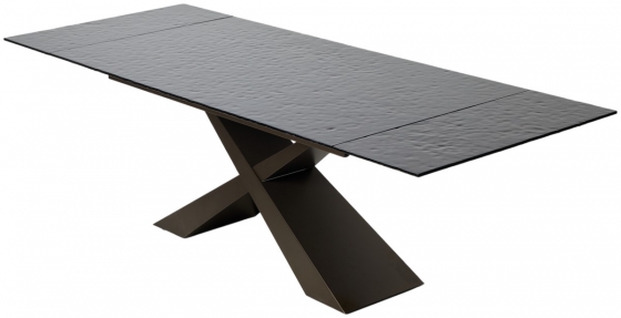 Раскладной обеденный стол ARKELL GREY Bubble 180X98X76 CM 12