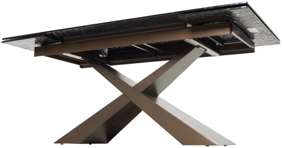 Раскладной обеденный стол ARKELL GREY Bubble 180X98X76 CM 9