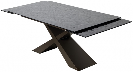 Раскладной обеденный стол ARKELL GREY Bubble 180X98X76 CM 10