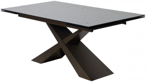 Раскладной обеденный стол ARKELL GREY Bubble 180X98X76 CM 1