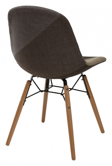 Стул BONNIE 292-DCV1-PK34 пэчворк с деревянными ножками 45X57X82 CM 3