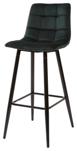 Барный стул LECCO UF910-14 DARK GREEN, велюр, 4 шт./2 кор. М-City