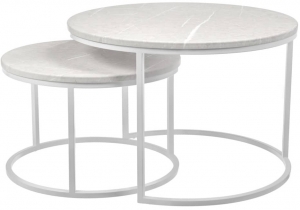 Набор из двух столиков Tango 60X60X42 / 48X48X32 CM