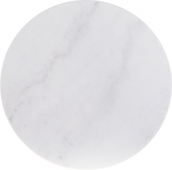 Журнальный столик Nuce 50X50X41 CM с белым мрамором