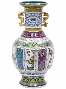 Ваза фарфоровая Orchard 30X30X60 CM