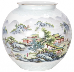 Ваза коллекционная из фарфора Tales 36X36X38 CM