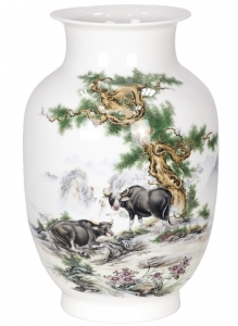 Ваза коллекционная из фарфора Tales 22X22X33 CM