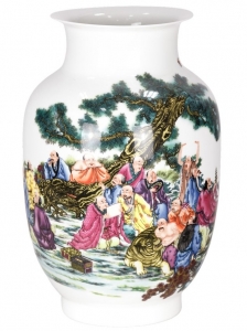 Ваза коллекционная из фарфора Tales 22X22X33 CM