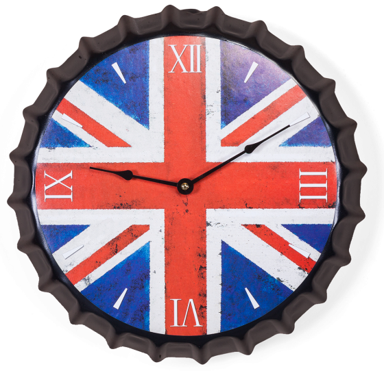 Часы настенные Union Jack  Ø35 CM 1