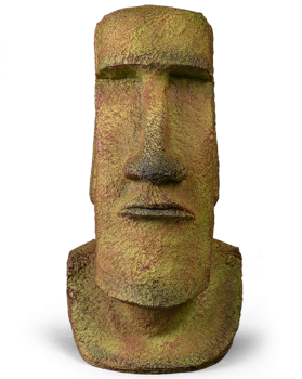 Декоративный элемент Moai 21X21X43 CM
