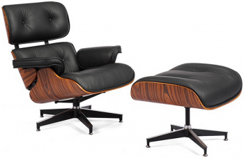 Кресло с оттоманкой Eames 68X66X89 CM