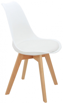 Стул Eames Bon 49X54X84 CM белый