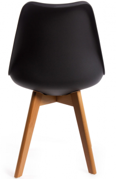 Стул Eames Bon 49X54X84 CM чёрный