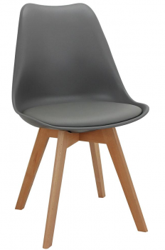 Стул Eames Bon 49X54X84 CM серый