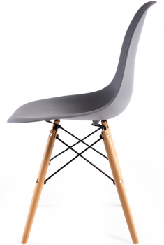 Стул Eames 47X55X81 CM серый